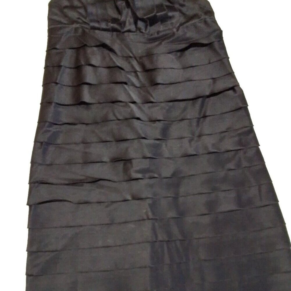 Tea/ F Elastic Strip Lace Purple Dress Size Small N